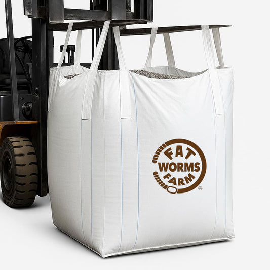Organic Worm Castings, OMRI Listed, Bulk Bag, 1 Cubic Yard